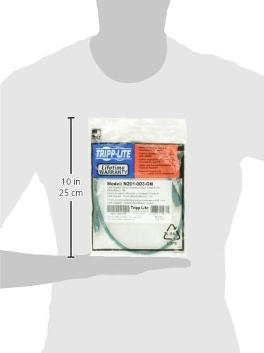 Tripp Lite Cat6 Gigabit Snagless Molded Patch Cable - Image 3