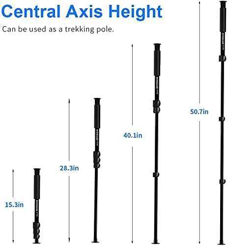 Camera Tripod 69 Inch, Patented 3-Way Swivel Portable Phone Tripod Professional - Image 8