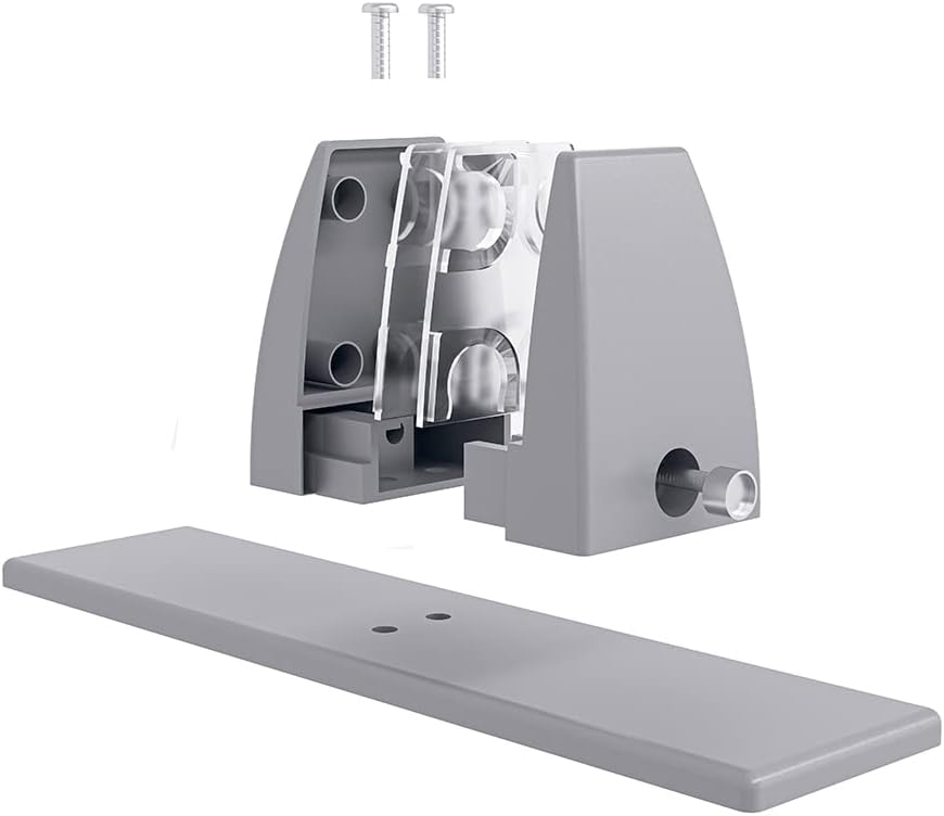 Freestanding Acoustic Desk Divider with Mount | Eco-Friendly Privacy Screen Panel | Noise Reducing Desk Partition | Tackboard Option & Easy to Install | Made from Recycled Plastic | Purple Red - 18" X