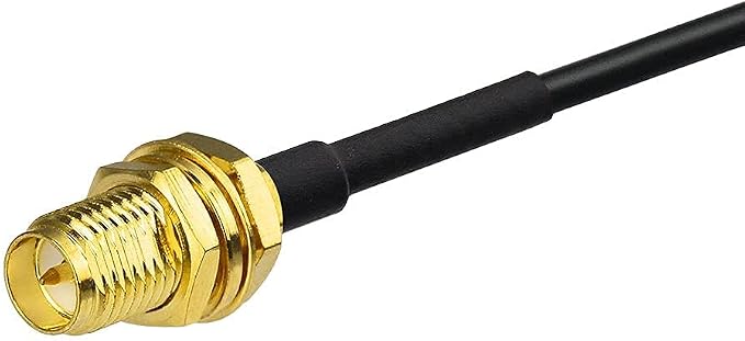 Bingfu RP-SMA Male to RP-SMA Female Bulkhead Mount RG174 WiFi Antenna Extension - Image 7