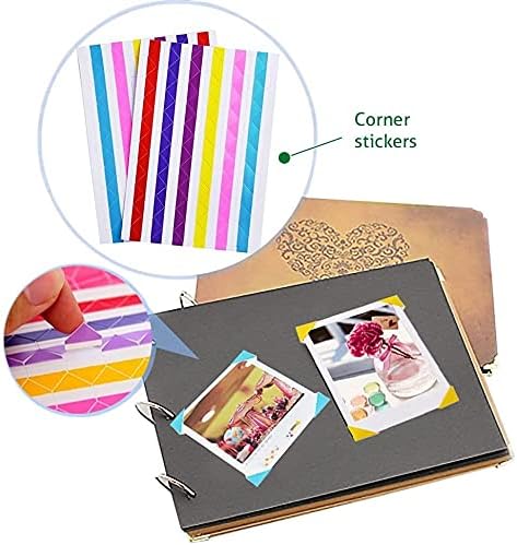 Fujifilm Instax Mini Instant Film 5 Plastic Desk Frames + 60 Sticker Frames + 2 - Image 5