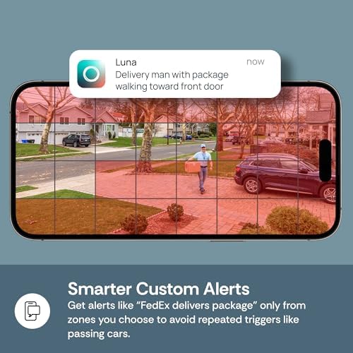 Luna Indoor/Outdoor Camera, Wired and 2K Window Camera, 2.4GHz WiFi6 Cameras - Image 9