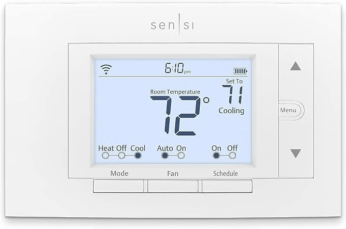 Emerson Sensi St55u Smart Wi-Fi Thermostat by Emerson