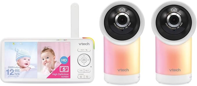 VTech RM5766-2HD RM57662HD Smart Wi-Fi 1080p 2-Camera 360°-Pan-and-Tilt Video - Image 3