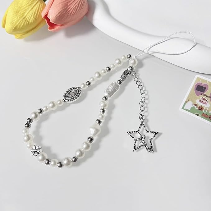 Beaded Camera Wrist Strap Cute Digital Camera Charm Lanyard, Phone Wristlet - Image 8