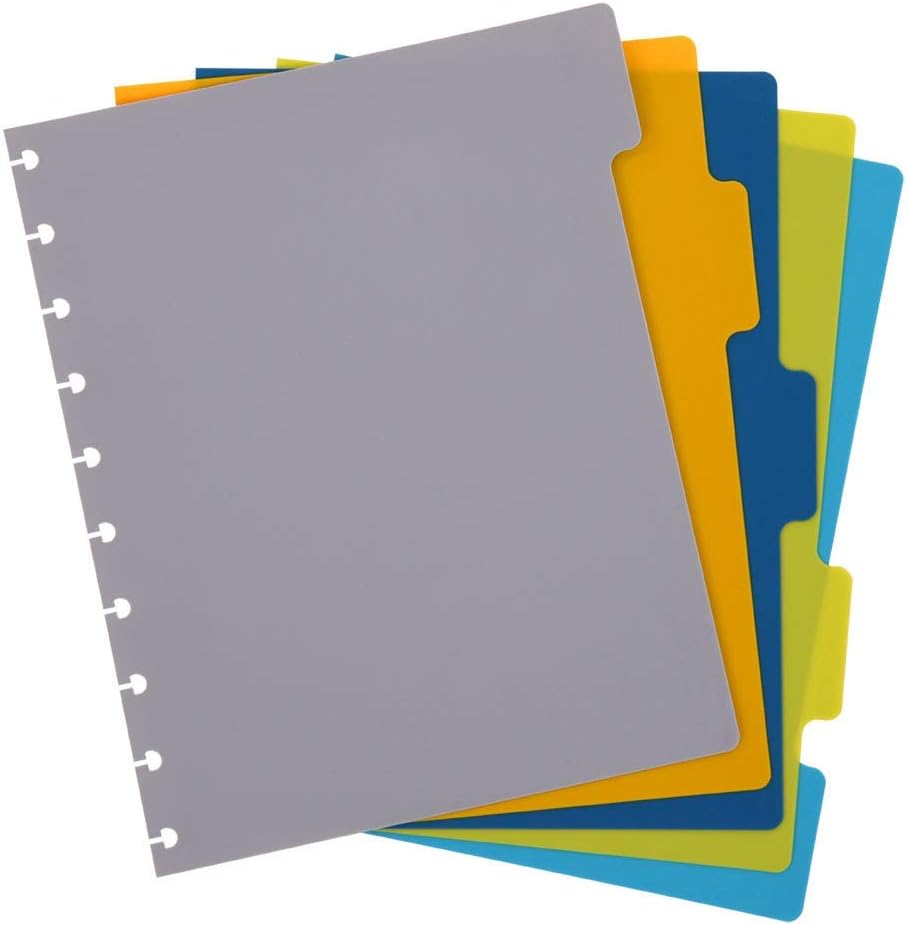 Talia Discbound Notebooks, Planner, Customizable, (Verdant Green, Midsize (7.5in x 9.75in))