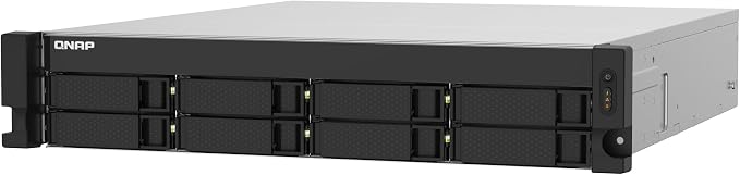 QNAP TS-832PXU-4G 8 Bay High-Speed SMB Rackmount NAS by QNAP