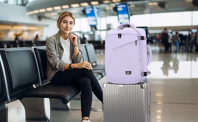 MATEIN Purple Backpack, Extra Large Travel Backpack - Image 9