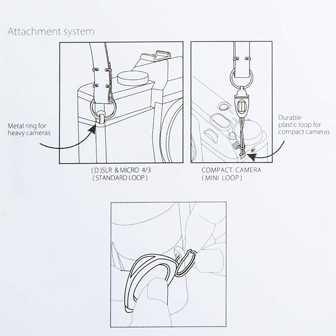 CP005 Leather Camera Neck Shoulder Strap - Image 8