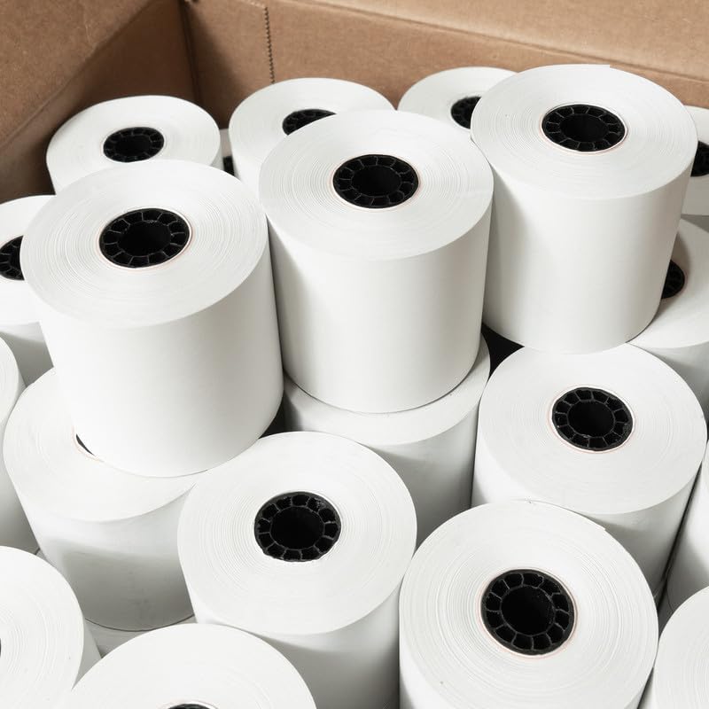 2-1/4" x 150' Thermal, 10 Rolls, Compatible with Talento Dassault, Veeder Root TLS350, Verifone Omni 3300 & 3350, and More