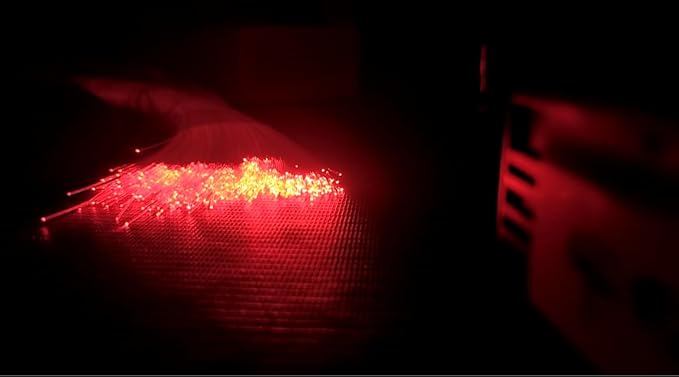 AKEPO End Glow Fiber Optic Light Cable 9.8ft/3m*375pcs*Mixed Dia., PMMA Plastic - Image 9