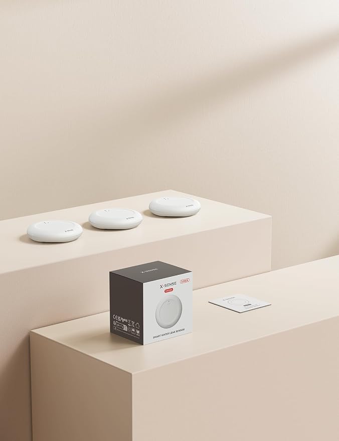 X-Sense Wi-Fi Water Leak Detector, 3 SWS0A Water Sensors - Image 9