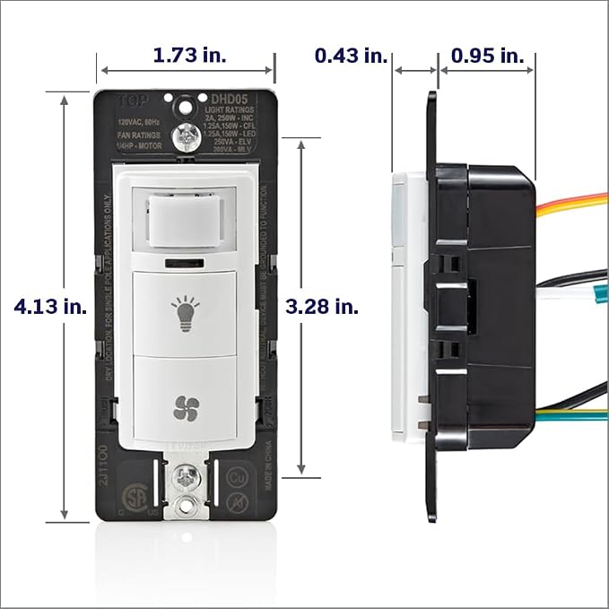 Leviton Dual Combination Humidity Sensor - Image 12