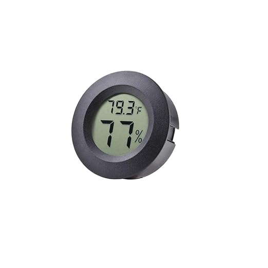 Mini Hygrometer Thermometer Fahrenheit or Celsius Meter Digital LCD Monitor by BuynowonVeanic