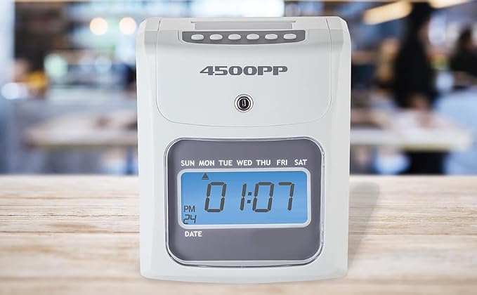 Nile Products - 4500PP Electronic Calculating Time Clock, Small Business Bundle - Image 5