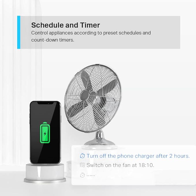 TP-Link Tapo Smart Plug Mini 15A, Smart Home Wi-Fi Plug, Super Easy Setup - Image 8
