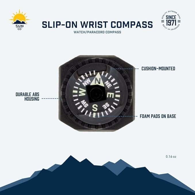 Sun Company Slip-On Wrist Compass - Image 7
