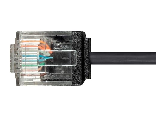 Monoprice Cat6 50ft Black Patch Cable UTP 32AWG 550MHz Pure Bare Copper - Image 4