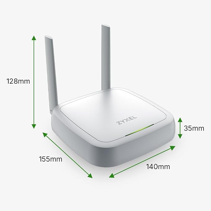 Zyxel WiFi 7 Wireless Access Point BE5100 | Desktop | 2.5Gb Ethernet Port | - Image 8