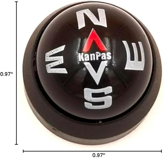 KanPas EDC Ball Compass for Hands-Free and Free Angle Reading - Image 7
