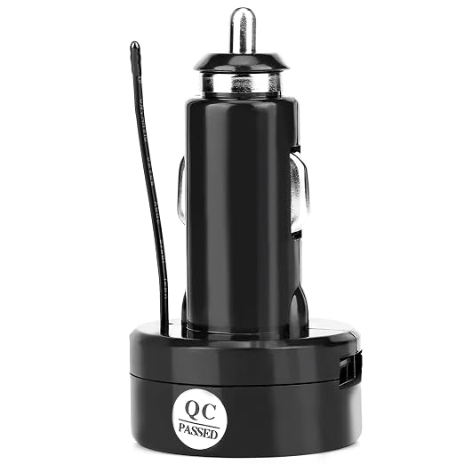 DROK Digital Voltage Temperature Monitor, Car Charger USB Charge - Image 7