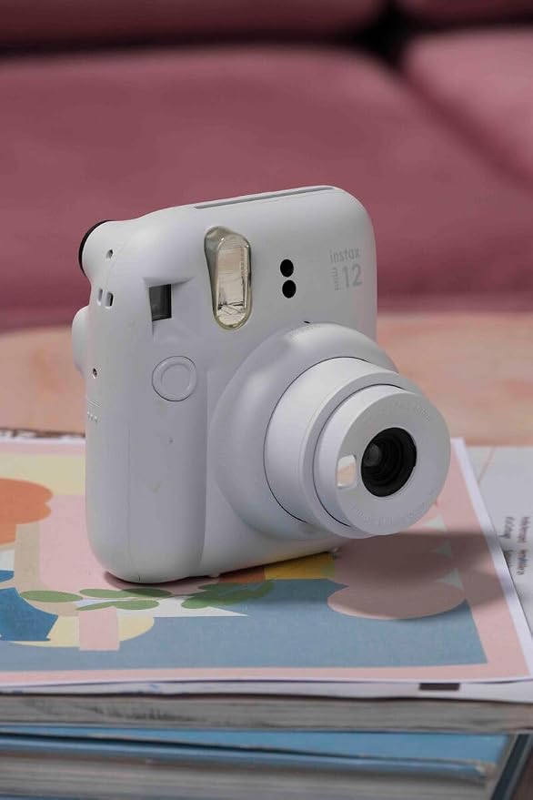 Fujifilm Instax Mini 12 Instant Film Camera, Clay White - Image 9