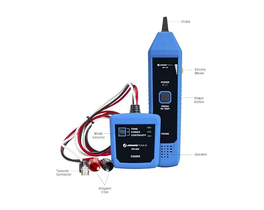 Jonard Tools TETP-800 Cable Tester Tone and Probe Kit - Image 4