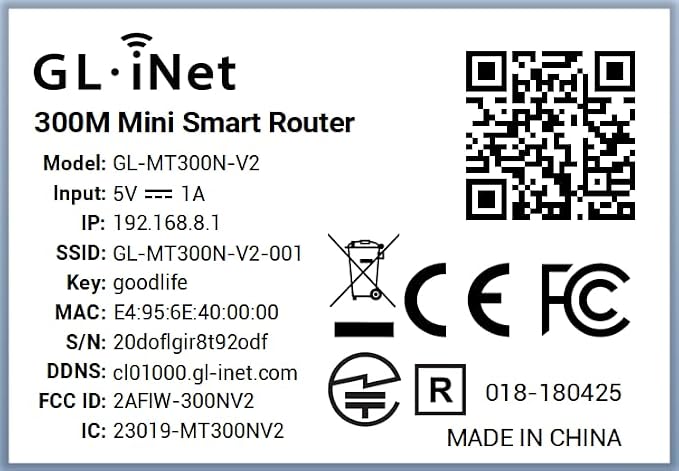 GL.iNet GL-MT300N-V2 Portable Mini Travel Wireless Pocket VPN WiFi Router - Image 9