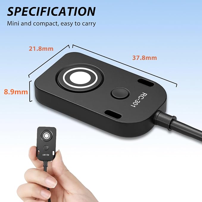 The RC301-DC3 Substitution for Nikon mc-dc3 Remote Release The 150cm/59in Small - Image 9