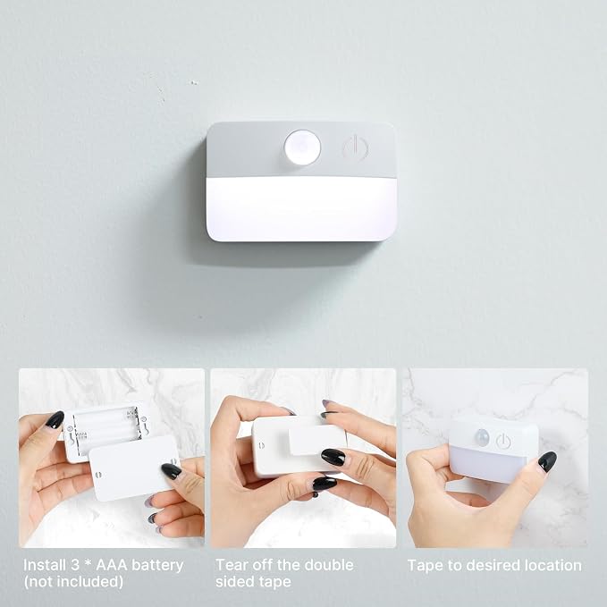 Guankai 16 Pack Motion Sensor Stair Lights - Image 8