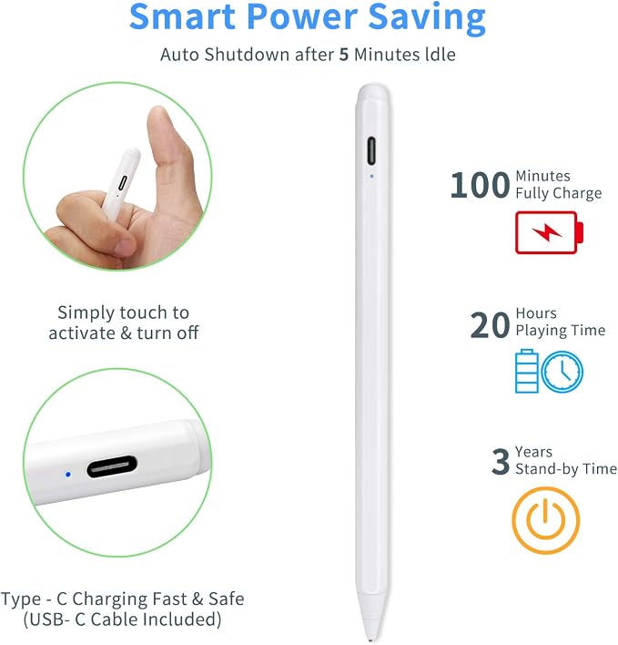 Stylus Pens for Lenovo Yoga Tab Pencil, Evach Capacitive High Sensitivity - Image 6