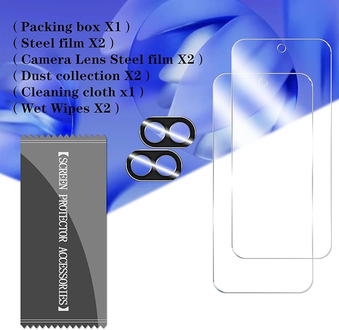 BIGFACE for Pixel 9A Tempered Glass Screen Protector + Camera Lens Protector - Image 7