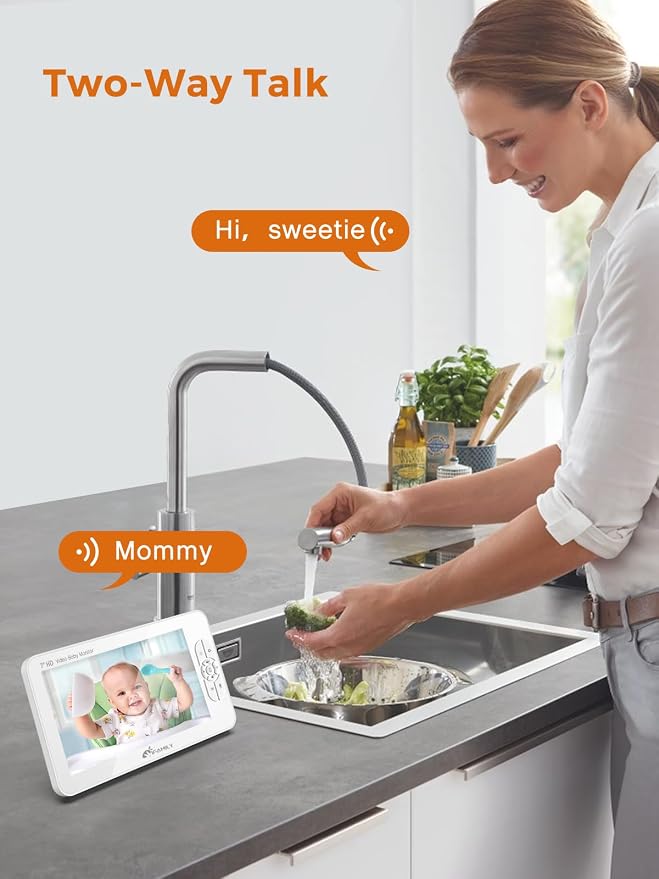 iFamily 7" Large Split Baby Monitor - Image 9