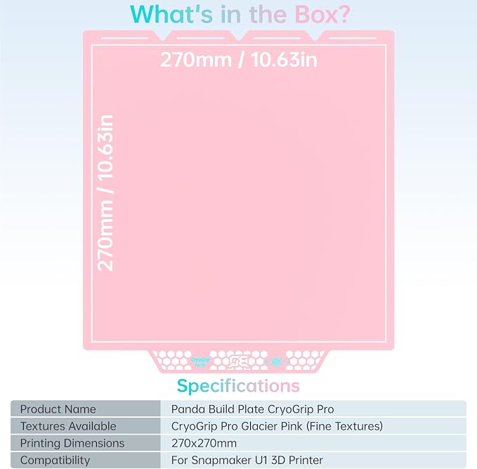 BIQU CryoGrip Pro Glacier Pink Compatible - Image 7