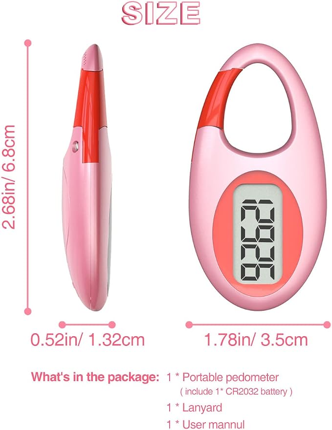 Simple 3D Step Counter, Walking Pedometer, Steps Tracker - Image 7