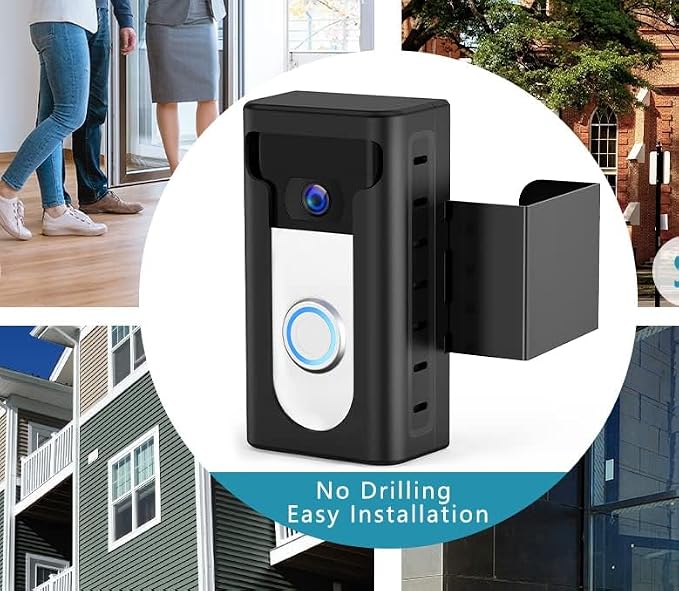 KIMILAR 2024 Upgrade Anti-Theft Video Doorbell Mount, Not Block Doorbell Motion - Image 9