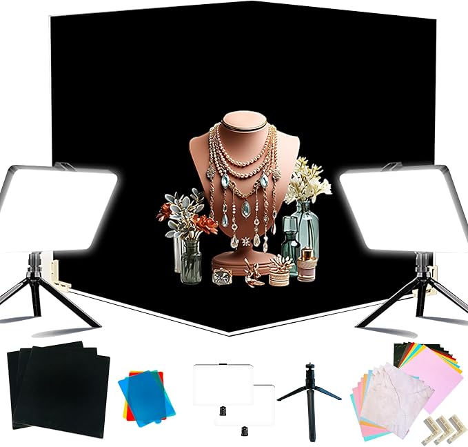 14PCS Absobent Black Flocked Photography Backdrop Boards - Image 9