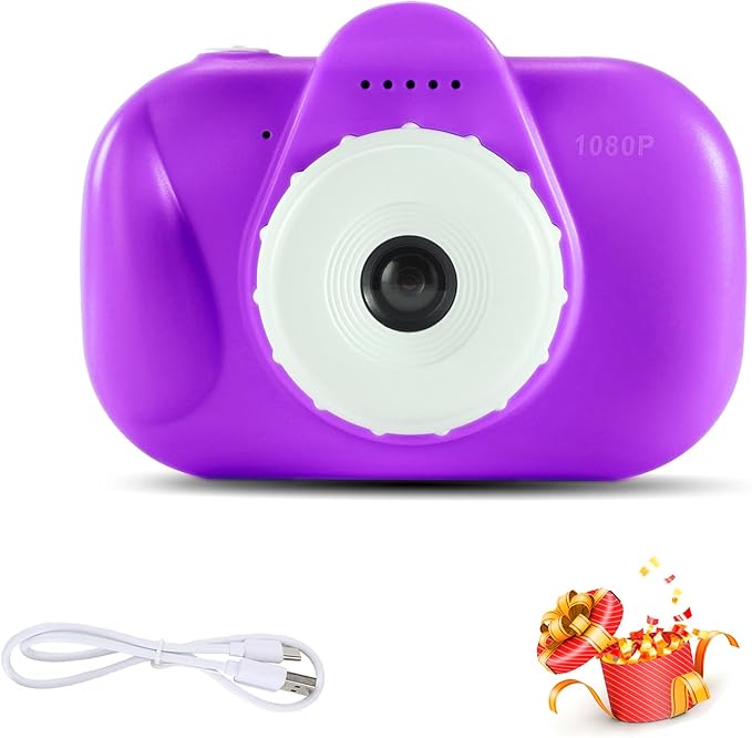 Kids Camera, Birthday Gifts for Girls and Boys Age 4-9, HD Video Recorder by YEEHAO