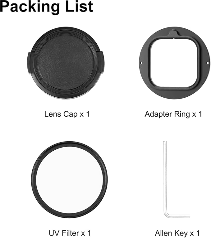 PULUZ 52mm Lens Filter Adapter Kit - Image 8