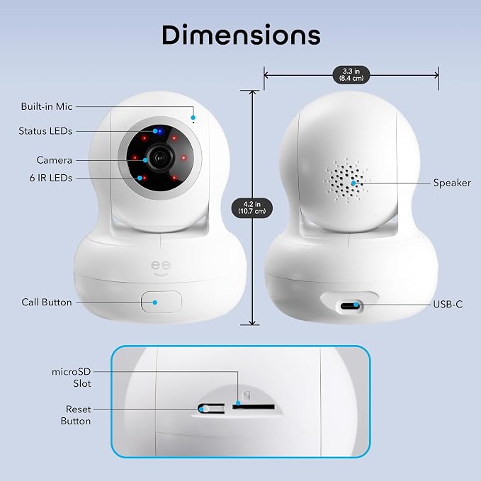 Geeni Sentinel Smart 2K Indoor Security Camera - Image 9