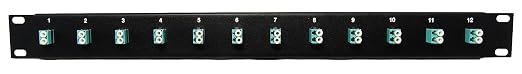 Ultra Spec Cables 12 Port LC Fiber Patch Panel 10Gb/40Gb Multimode 19" - Image 3