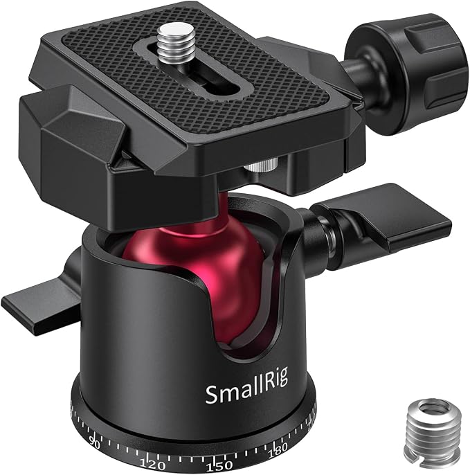SmallRig Mini Ball Head, Tripod Head Camera 360° Panoramic - Image 9