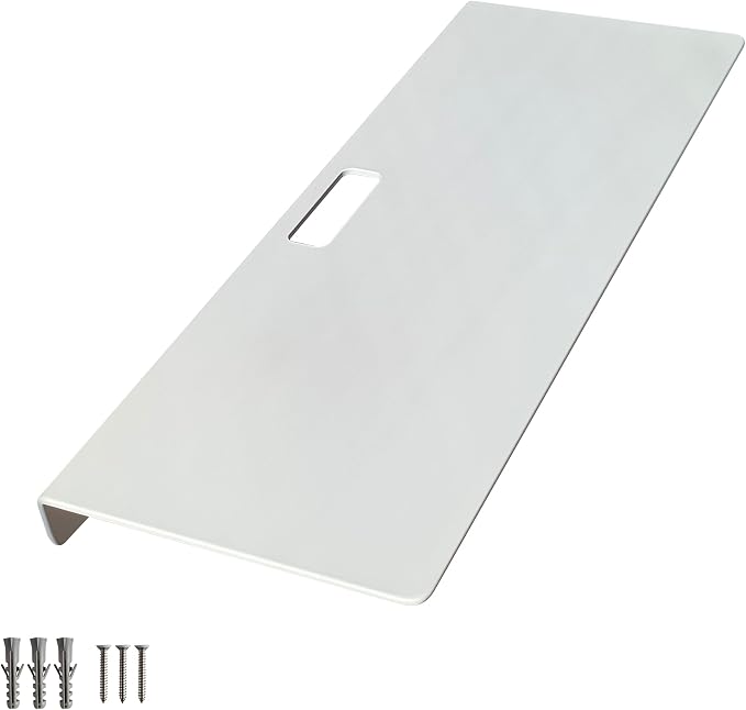 Floating Shelves for Wall, Small White Shelves Wall Mounted Shelf for Bathroom - Image 2