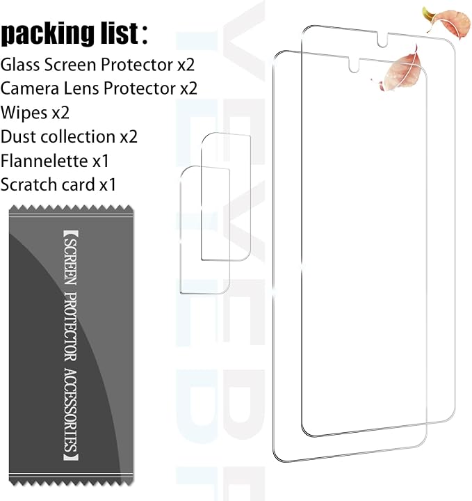 Screen Protector for Samsung Galaxy S22, Tempered Glass for Galaxy S22 & Camera - Image 7