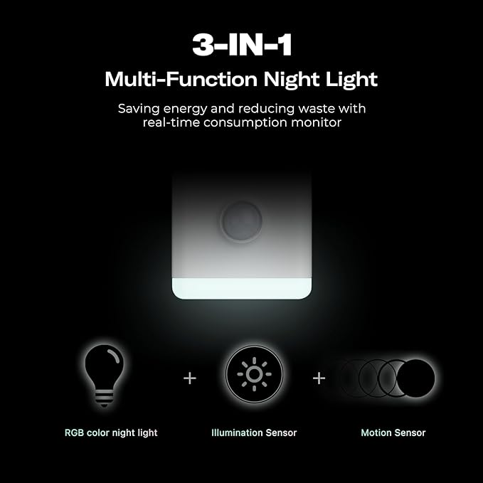 THIRDREALITY Multi-Function Night Light, Zigbee Repeater, 3-in-1 Combines a - Image 5