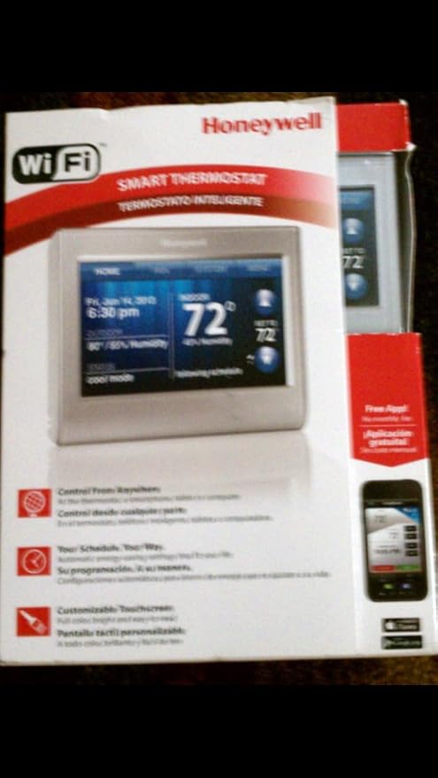 Honeywell Wi-Fi Smart Thermostat RTH9580WF - Image 3