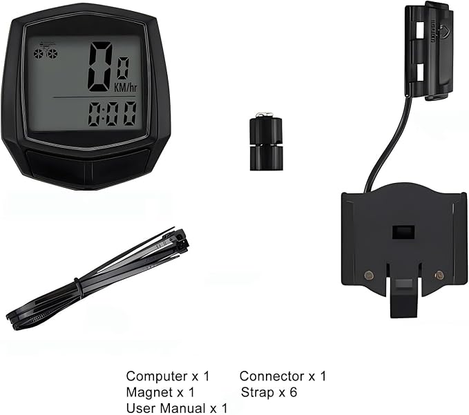 Bike Computer, Bike Speedometer and Bicycle Odometer Waterproof Cycling/Cycle - Image 7