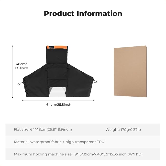 K&F Concept Camera Rain Cover, Waterproof Camera Cover - Image 7