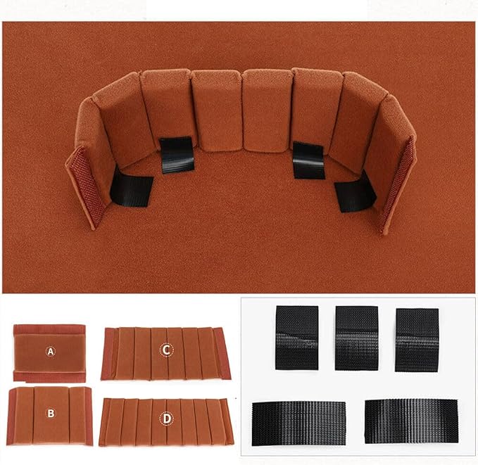 4-Pack Camera Bag Case Insert Partition Divider Separator Pad Protective Lens - Image 6
