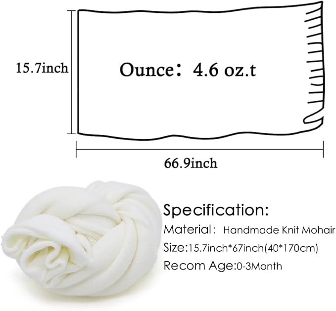 Newborn Photography Props Swaddle Newborn Wraps - Image 7